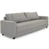 SOFA 4 CUERPOS - TAPIZADO TELA TRAMADA CRUDA CON NEGRO en Multicolor - Sillones y sofás, Uruguay | Champagne Home, vista 2 de 5