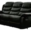 Juego De Living Reclinable 3+2 En Pu Comedor Negro Beverly en PU, simil cuerina Código: BEVERLY2C.PU – BEVERLY3C.PUColores opcionales: Negro – Marrón Alto: 1.04La - Escritorios y sillas de escritorio, Uruguay | Soy Hogar, vista 7 de 8