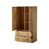 Ropero 2 Puertas - 2 Cajones - Línea Oslo - Natural en Madera natural - Roperos y placares, Uruguay | Ecowood, vista 4 de 4