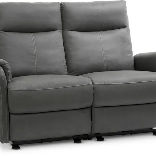 Sofá ABILDSKOV reclinable tela gris en Gris - Sillones y sofás, Uruguay | JYSK