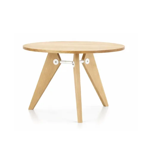 Mesa de comedor Gueridon 95 cm - Blanco en Blanco - Mesas de comedor, Uruguay | Samic