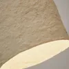 Lámpara de techo Calvia de papel maché blanco Ø 25 cm en Blanco - Lámparas colgantes, Uruguay | Kavehome, vista 4 de 5