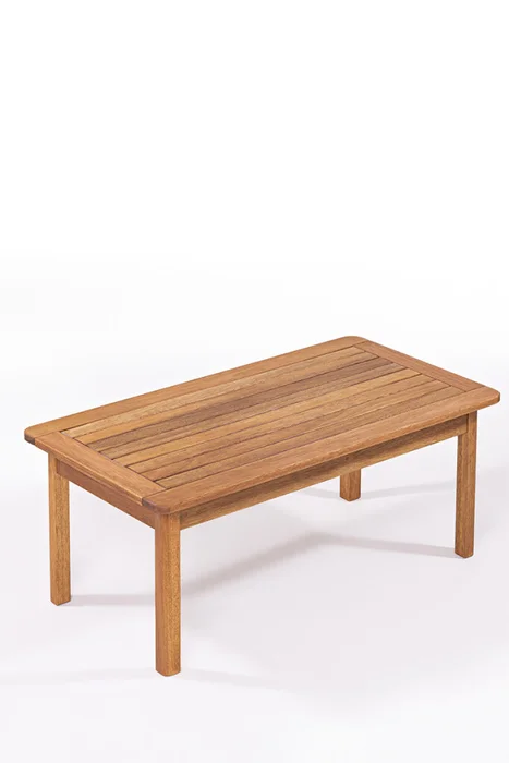 MESA DE CENTRO RECANTO 100x53,5x43CM JATOBA en Madera natural - Muebles para el exterior, Uruguay | Vinibel
