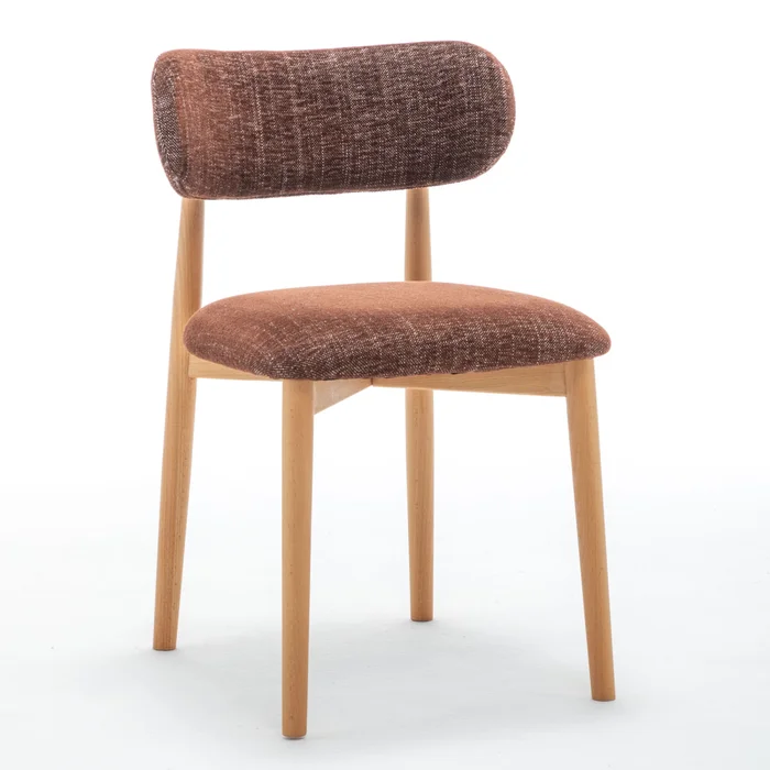 Silla De Comedor Madera Naranja Sarah en Naranja - Sillas, Uruguay | Divino