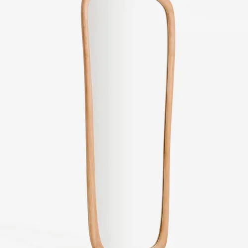 Espejo Alura de madera de teca - 158 x 61 cm FSC en Marrón - Espejos, Uruguay | Kavehome