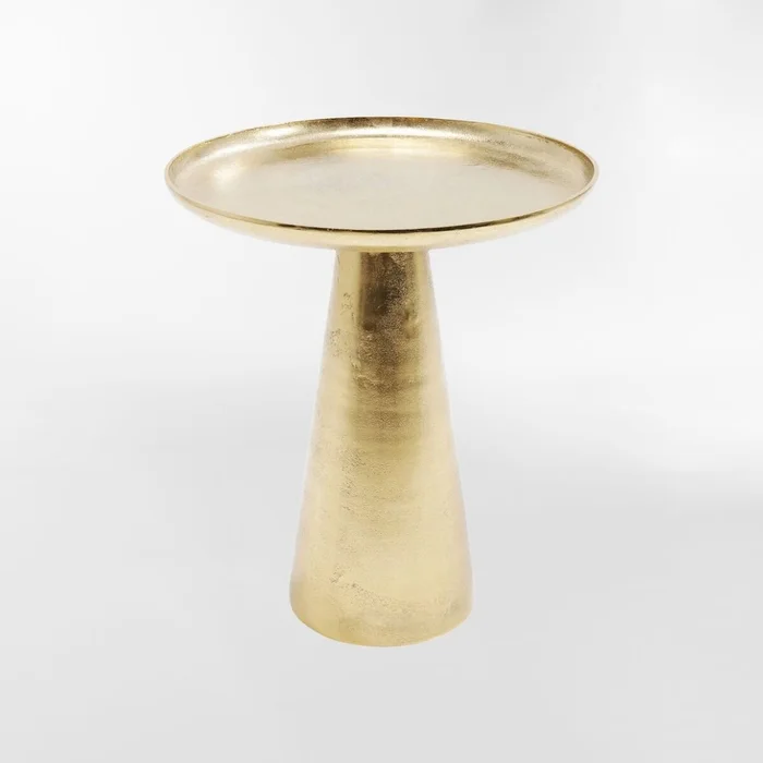 MESA AUXILIAR PLATEAU UNO Bronce  en Dorado - Mesas de comedor, Uruguay | Viasono, vista 2