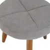 Kit 2 Poltrona + Puff Havana Gris - Sillones y sofás, Uruguay | Ecowood, vista 8 de 9