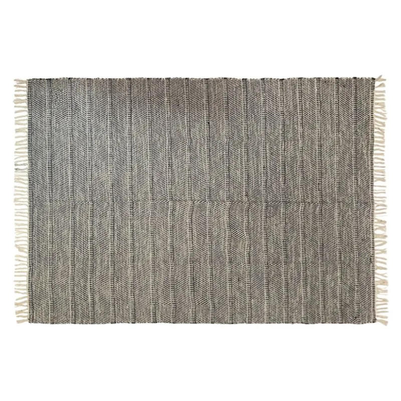 ALFOMBRA 170X250CM JASPEADO FLECOS NATURAL Y NAVY en Multicolor - Textiles, Uruguay | Koz