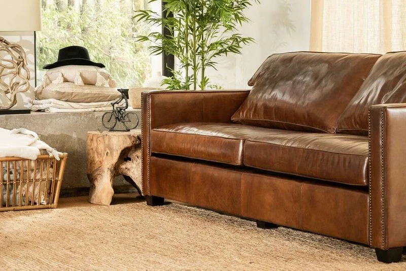 SILLON CUERO ITALIANO - 3 CUERPOS en Marrón - Sillones y sofás, Uruguay | La Iberica, vista 18