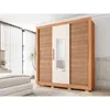 Ropero Chile Lux 1.9 Color Freijo/off White en Off-white - Roperos y placares, Uruguay | Castro, vista 2 de 3