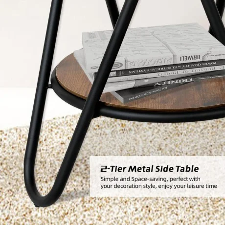 Mesa lateral Ace en Marrón - Mesas de living, Uruguay | La Cueva Muebles, vista 13