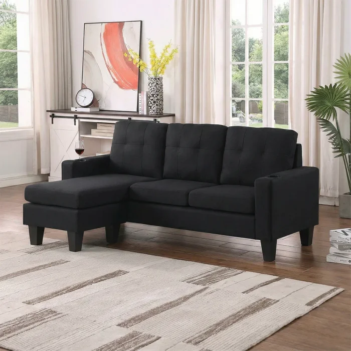 Sillón Chaise de 3 cuerpos con Isla - Vogue - Sillones y sofás, Uruguay | Delta Center, vista 3