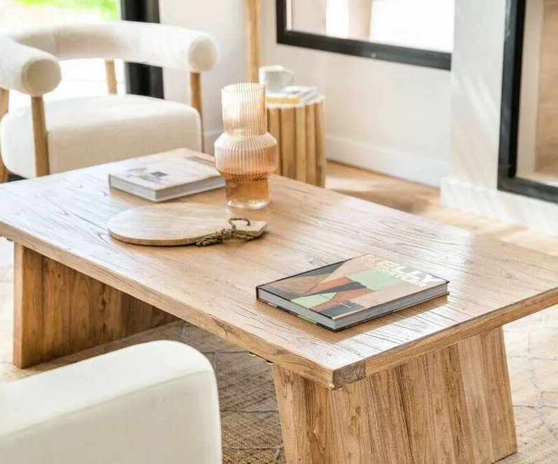 MESA LIVING AUSTRALIA - 1.50 X 0.77 en Madera natural - Mesas de living, Uruguay | La Iberica