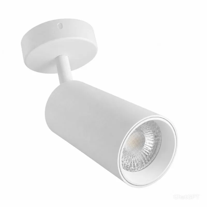 Spot Oliver Orientable Blanco Mate en Blanco - Lámparas colgantes, Uruguay | Serlux