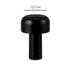 Lampara De Mesa Recargable Tulipa Negra en Negro - Lámparas de mesa, Uruguay | Serlux, vista 5 de 5