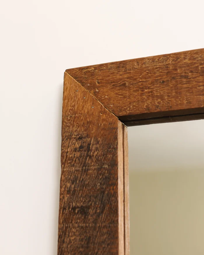 ESPEJO ESCORPIO 140x100 en Madera natural - Espejos, Uruguay | Fundamento Muebles, vista 2
