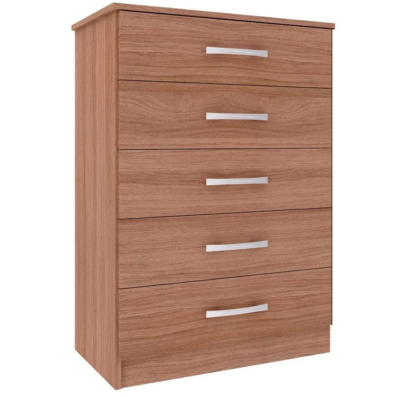 Comodas Cajoneras 5 Cajones Dormitorio Demolición 05D en Multicolor - Cómodas, Uruguay | Muebles Express