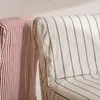 SILLA SOHO - LINO RAYAS VERDES en Off-white - Butacas, banquetas y puffs, Uruguay | La Iberica, vista 4 de 8