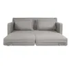 Sofá Cama Tela Gris Natura en Gris - Sillones y sofás, Uruguay | Divino, vista 5 de 7