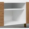 Rack PLISSE 1.80 m Blanco en Blanco - Muebles para TV, Uruguay | Finkel, vista 4 de 5