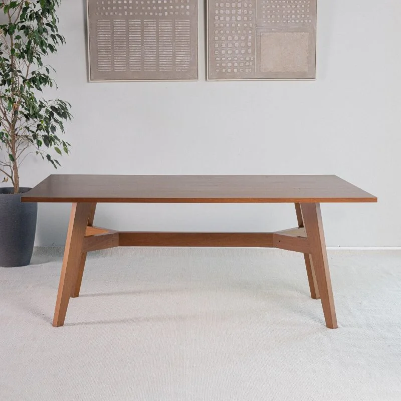 Mesa de Comedor / Atemporal - Medidas: 180 * 100 * 75 cm en Marrón - Mesas de comedor, Uruguay | Fábrica Italiana, vista 4