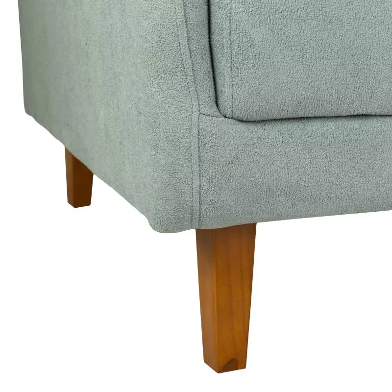 Sofá Cama Bianca Boucle - Celeste en Celeste - Sillones y sofás, Uruguay | Concetto Casa, vista 3
