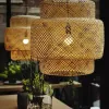 Lámpara Colgante Fibra Natural Bambú Diámetro 50 cm - Lámparas colgantes, Uruguay | Berna home, vista 2 de 2