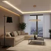 Luminaria de pie pantalla negra y detalles en madera E27 163cm en Negro - Lámparas de pie, Uruguay | Iluminica, vista 6 de 6