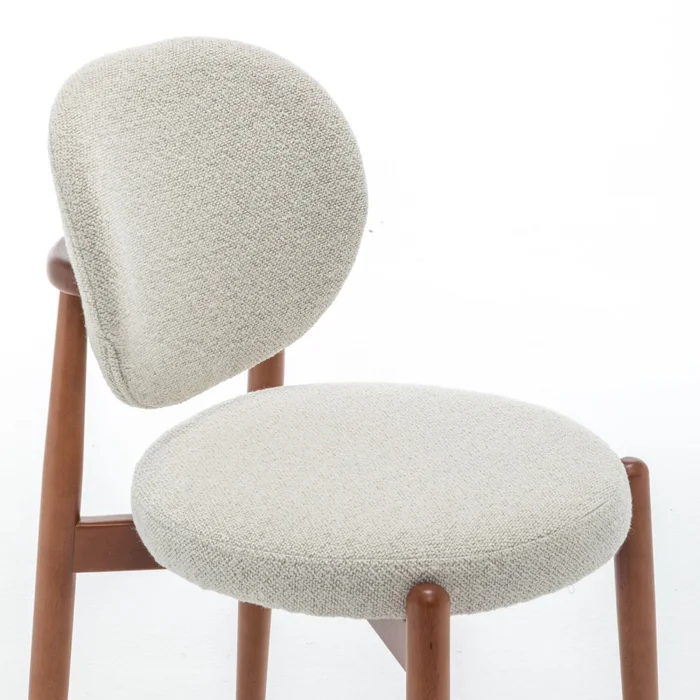 Silla De Comedor Madera Natural-beige Monza en Beige - Sillas, Uruguay | Divino, vista 2