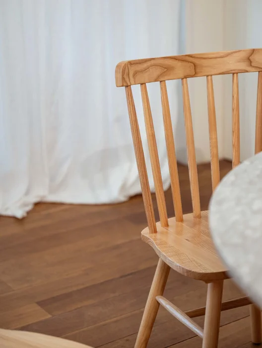SILLA NORDIC HAYA NATURAL  en Madera natural, Uruguay | Masinfinito Casa, vista 2