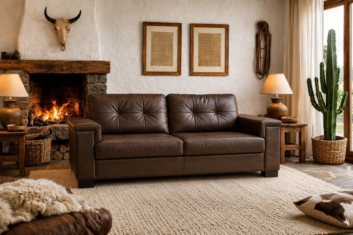 SOFA MALASIA 3 CUERPOS CH85140 en Marrón - Sillones y sofás, Uruguay | Alfa Ventas