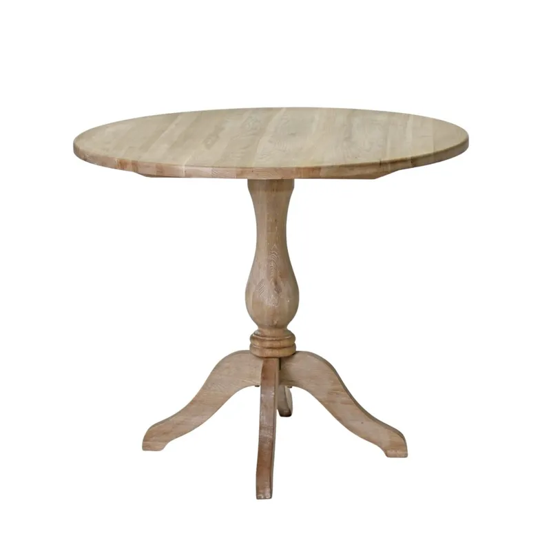 Mesa de Roble macizo - Vesta en Madera natural - Mesas de comedor, Uruguay | Rústico Hogar