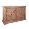 Cómoda 6 Cajones Madera-acacia Natural-beige Westport en Madera natural - Cómodas, Uruguay | Divino, vista 2 de 6