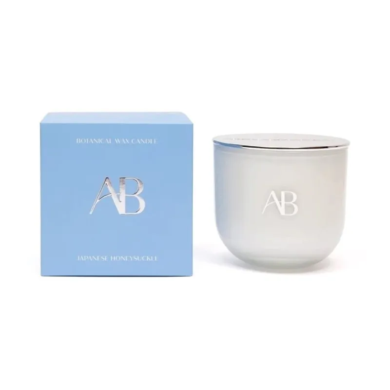 VELA AROMATIVA 340G JAPANESE HONEYSUCKLE CELESTE en Celeste - Velas y Portavelas, Uruguay | Koz