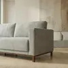 Sofá Barcelo - Tela Microfibra - 3 cuerpos - Kruger 06-155 (Ceniza) en Gris - Sillones y sofás, Uruguay | NYR, vista 4 de 5