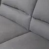 Sofá C/chaise Gris Tela Excelence Izq en Gris - Sillones y sofás, Uruguay | Divino, vista 4 de 8