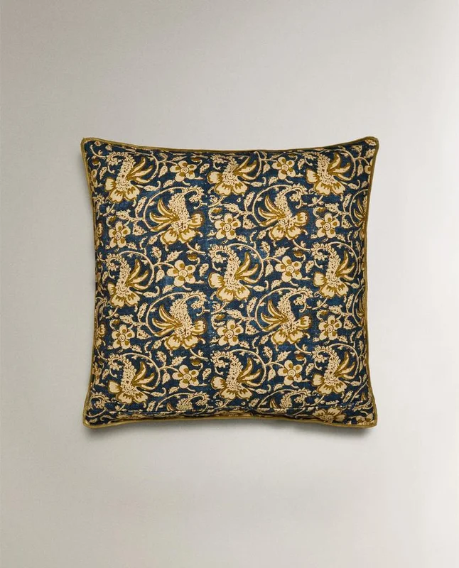 FUNDA COJÍN PRINT FLORAL - Textiles, Uruguay | Zara Home, vista 4