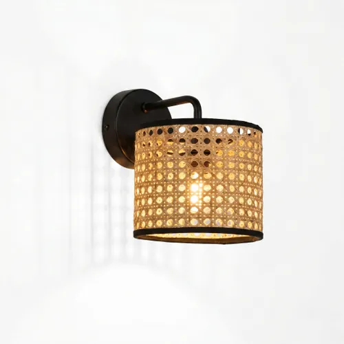 Aplique Nativo Mini Rattan - Iluminación, Uruguay | La Perla