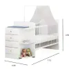 Cuna/Cómoda Bebe en Blanco - Dormitorio, Uruguay | Palermo Casa Deco, vista 1 de 2