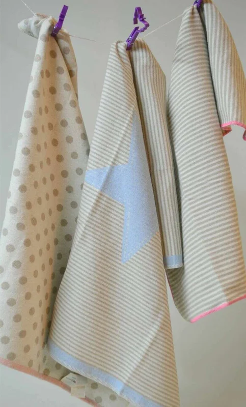 MANTA AUSTRIACA KIDS - ESTRELLA CELESTE en Celeste - Textiles, Uruguay | La Iberica, vista 5