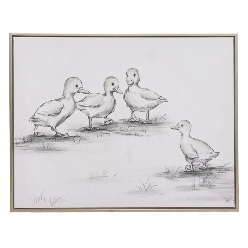 Cuadro Duks, 40x50, Bl Blanco Papel Ws247082b en Blanco - Decoración de pared, Uruguay | Divino