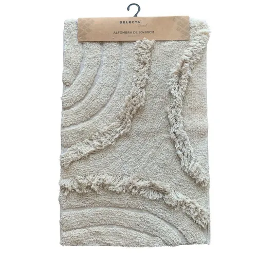 ALFOMBRA FLEECE C/FLECOS 50X80CM CIRCULOS - Textiles, Uruguay | Decohogar