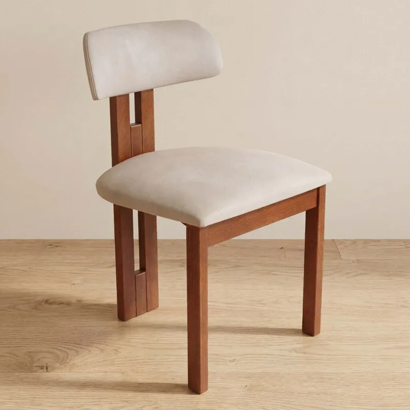 Silla De Comedor Eucalipto Marron Doria en Marrón - Sillas, Uruguay | Divino