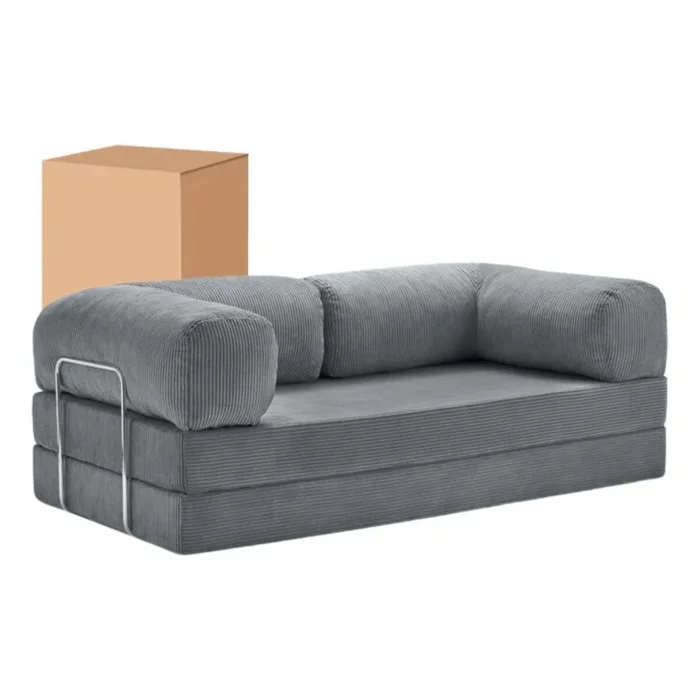 Sillón Cama 2 Cuerpos CloudNest - Gris en Gris - Sillones y sofás, Uruguay | La Cueva Muebles, vista 8