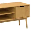 Rack Línea Praga - Roble en Madera natural - Muebles para TV, Uruguay | Ecowood, vista 4 de 4