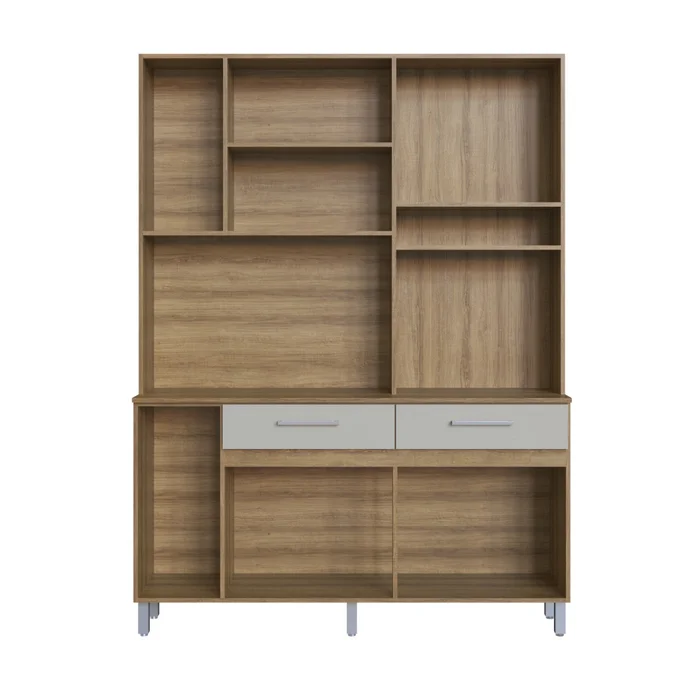 Kit Mueble De Cocina 10 Puertas 2 Cajones en Gris - Aparadores y recibidores, Uruguay | Soy Hogar, vista 10