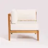 ESQUINA CANNES RIPADA ACQUABLOCK CRUDO 74x74x66CM JATOBA - Muebles para el exterior, Uruguay | Vinibel, vista 2 de 8
