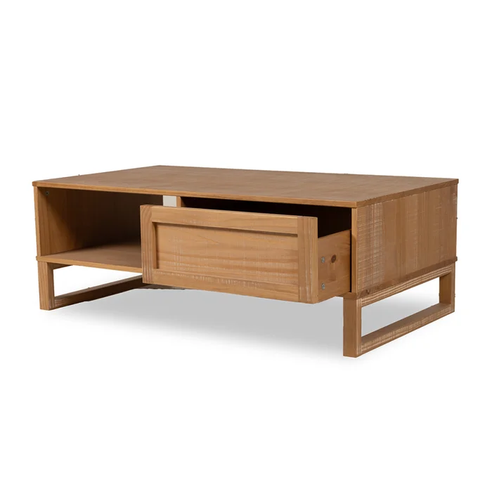 Mesa de centro Magna - Vintage Miel en Marrón - Mesas de living, Uruguay | NYR, vista 2