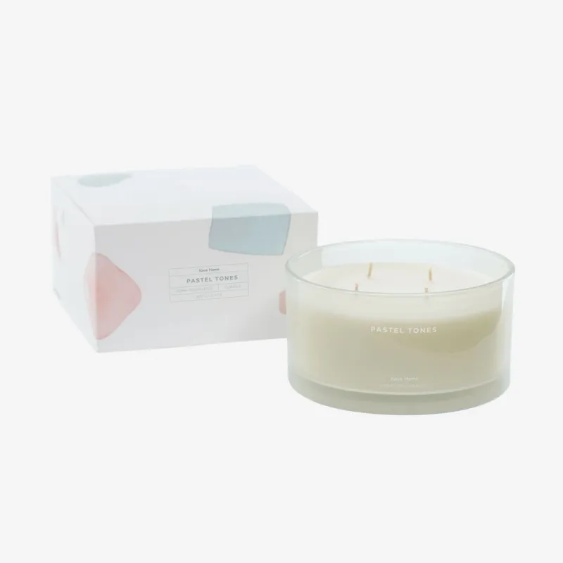 Vela aromática Pastel Tones 600 gr en Verde - Velas y Portavelas, Uruguay | Kavehome