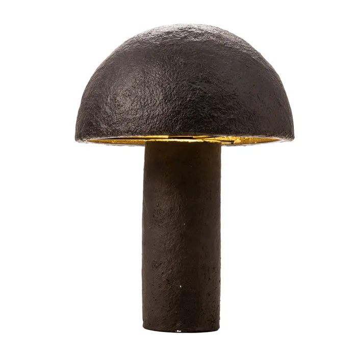 Lámpara De Mesa Musroo Negro Papel Hft1rm01pp en Negro - Lámparas de mesa, Uruguay | Divino
